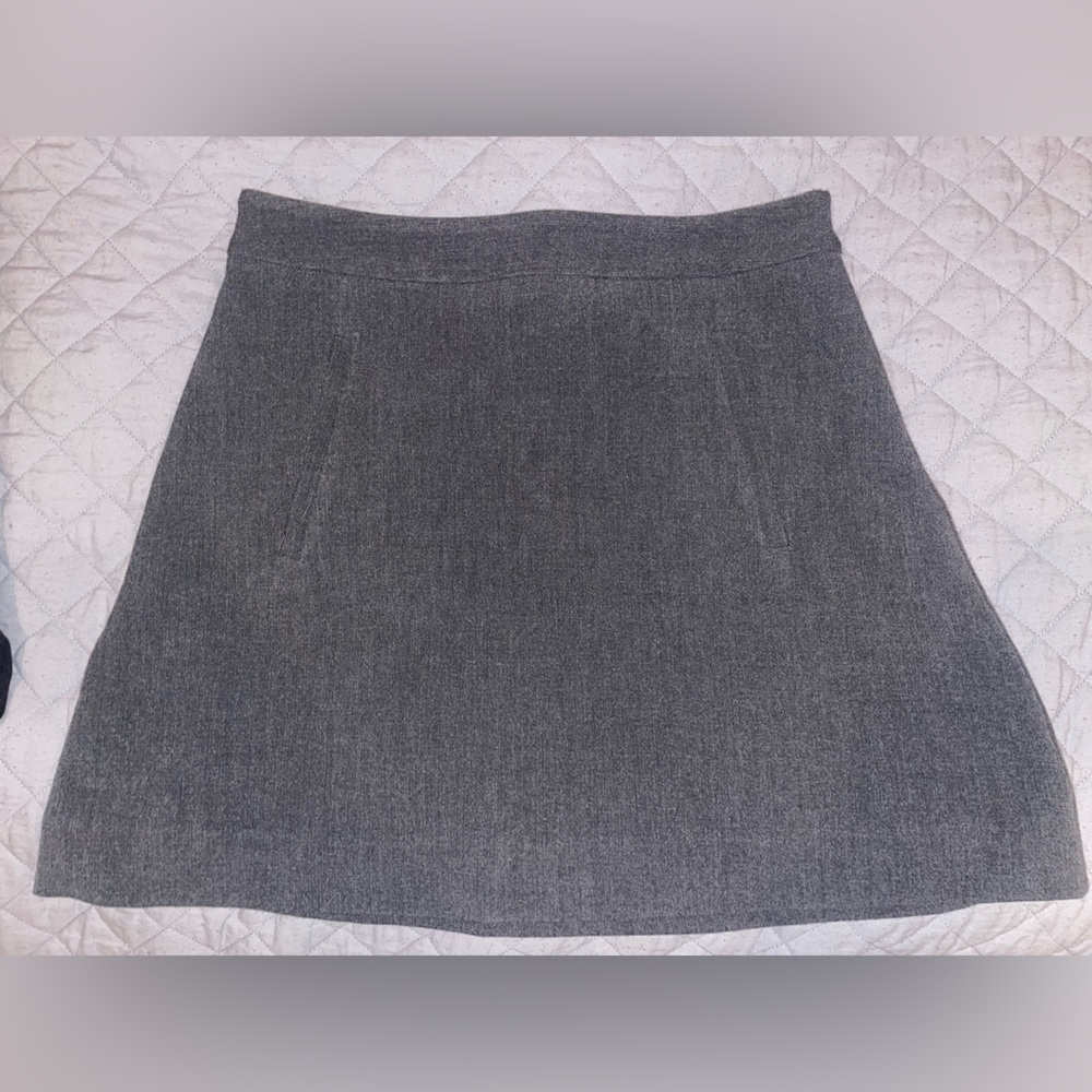 grey dress skirt